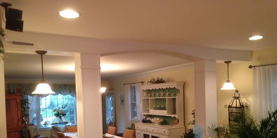 Custom room divider