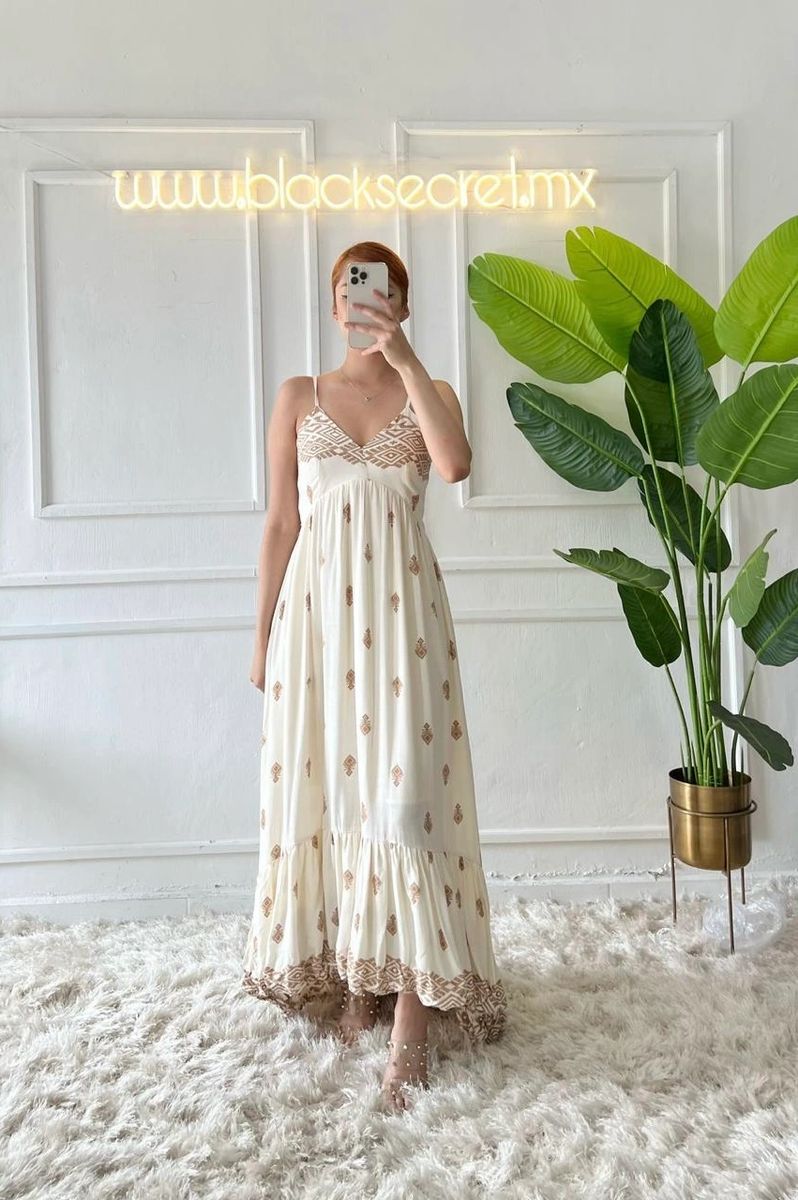 Vestido maxi tirantes main image 1