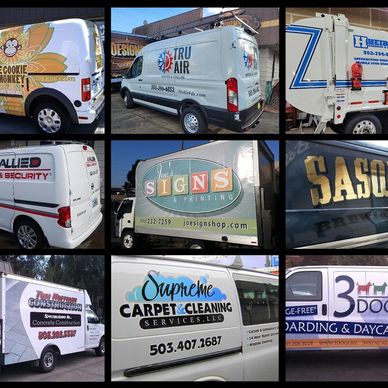 Van Truck Car Wraps and Decals