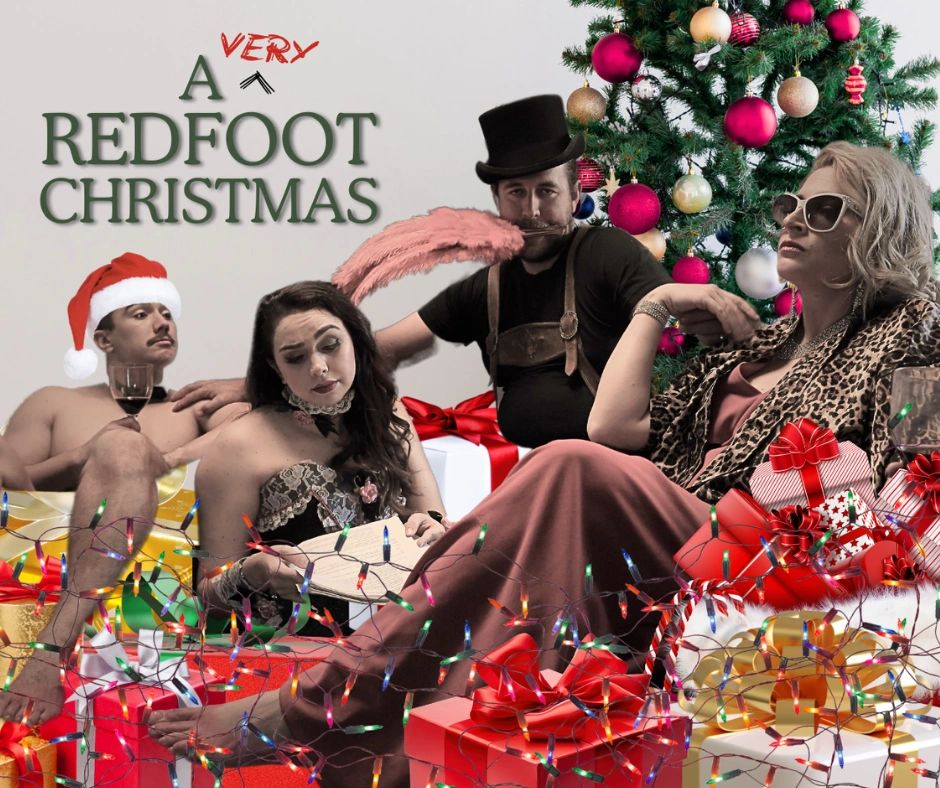 Martin Kay, Amber Oliver, Travis Hock and Amanda Hock 