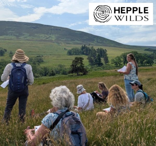 People at Hepple, drawing