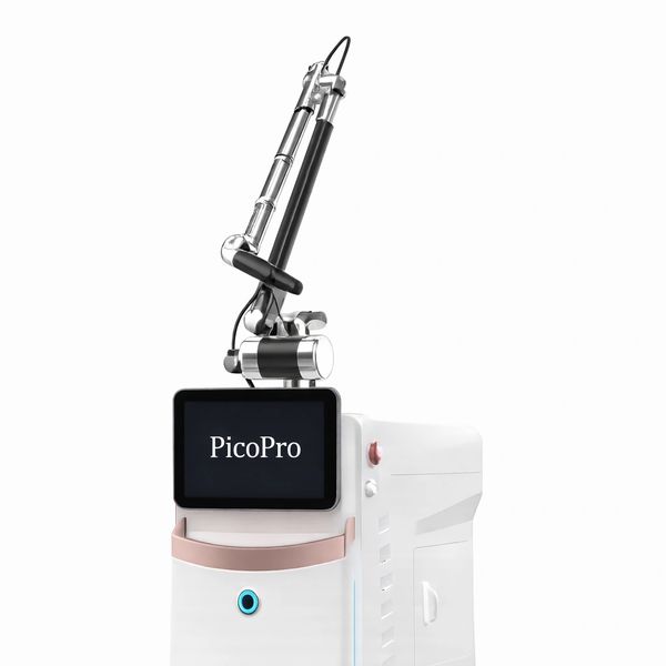 PicoPro laser device with articulated arm and display screen.