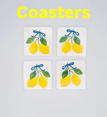 Set of 4 coasters $8