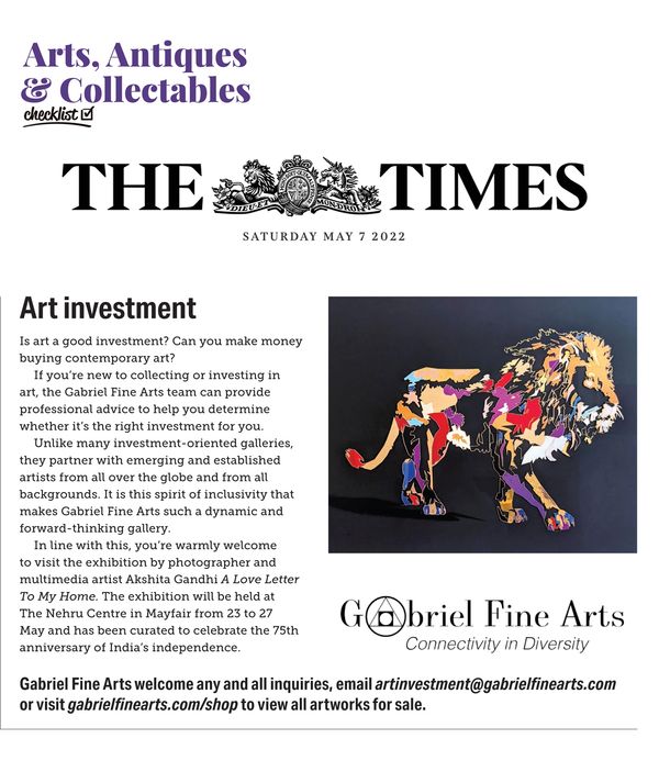 The Times Art Investment Article 