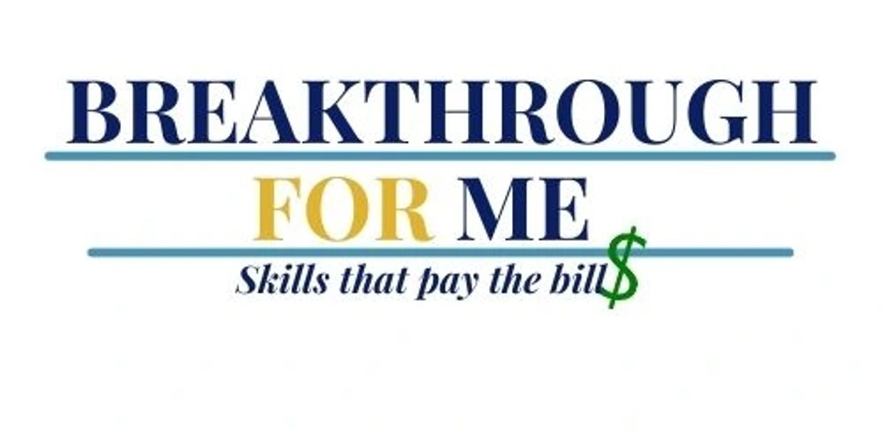 Breakthrough logo with money sign