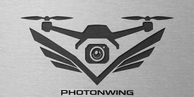 Logo of PhotonWing featuring a drone and camera design.