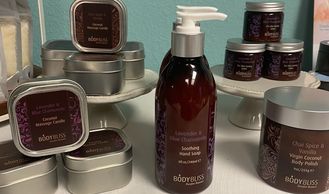 Lavender, chamomile, relax, organic, natural, healing, skincare, massage, spa, American, beauty