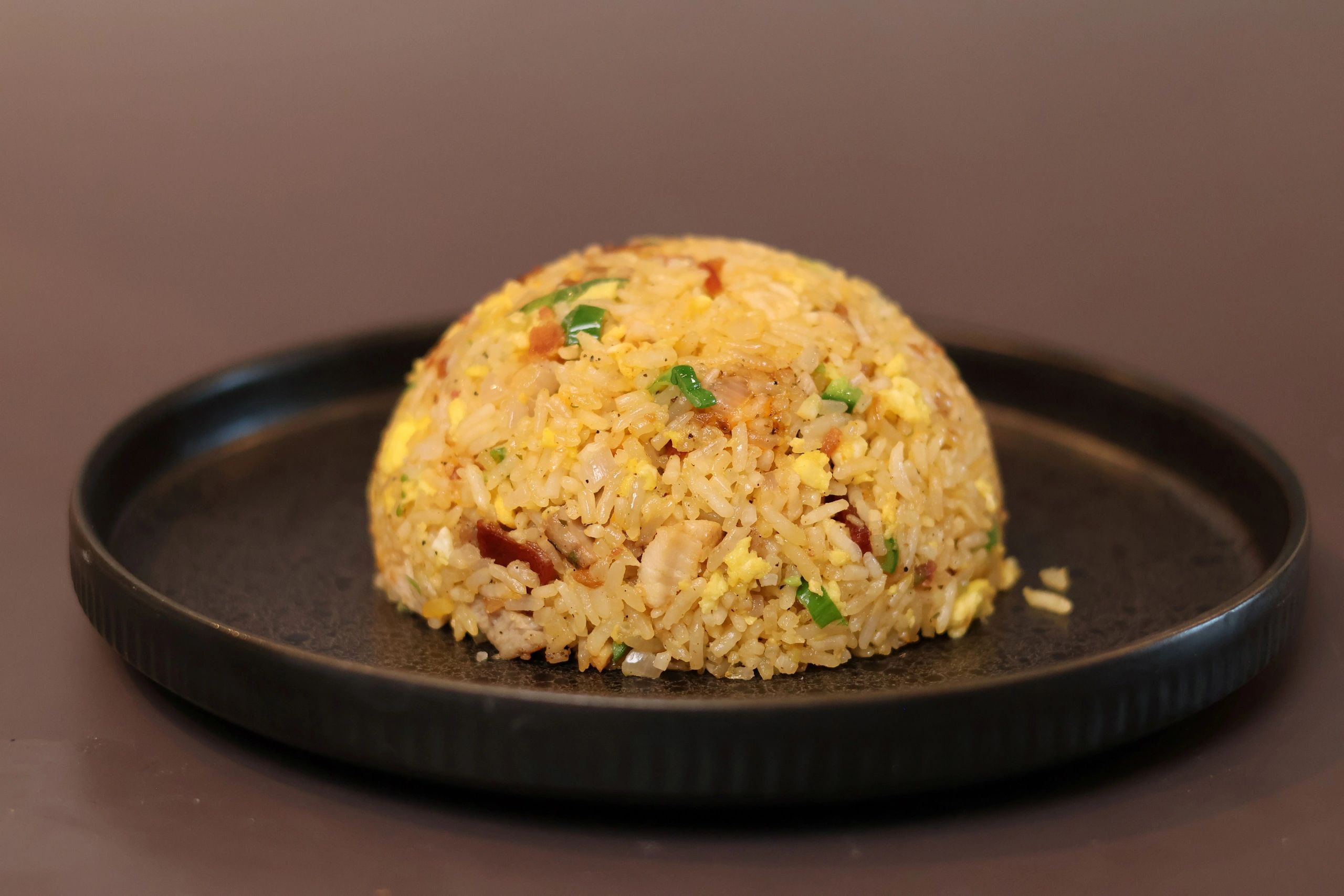 Cheesy Chicken Bacon Ranch Fried Rice
