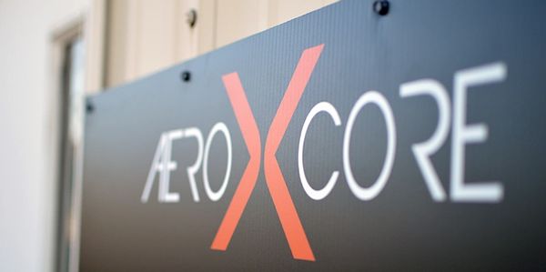 AeroCore X sign