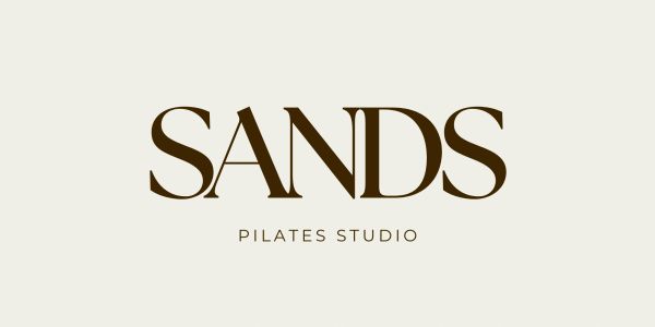 Logo for Sands Pilates Studio.