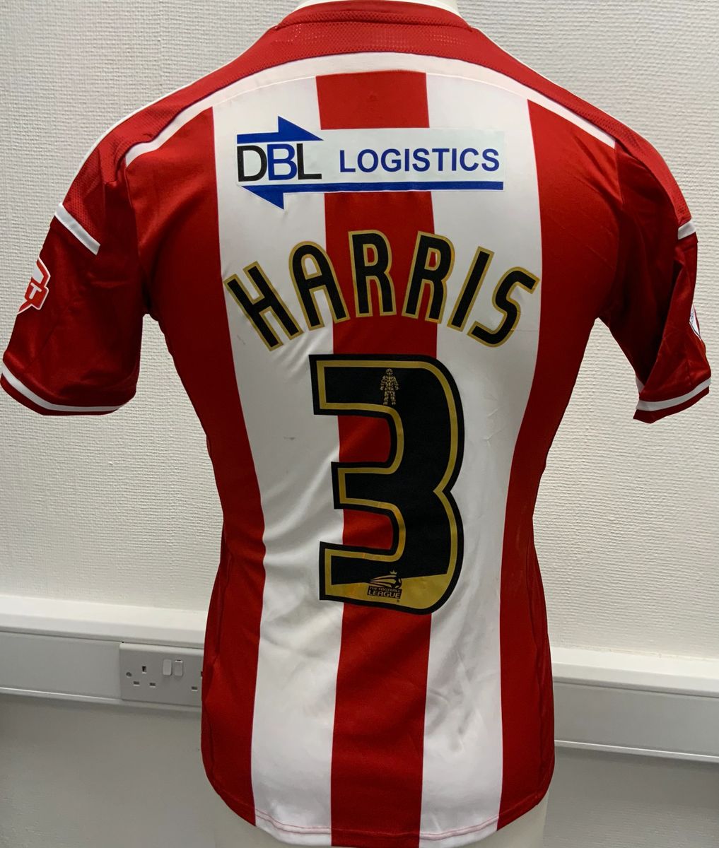 Sheffield United 2014/2015 Match Worn Harris Medium