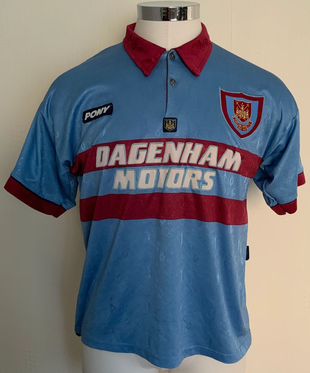 West Ham 1995 1996 Away Large Centenary Good