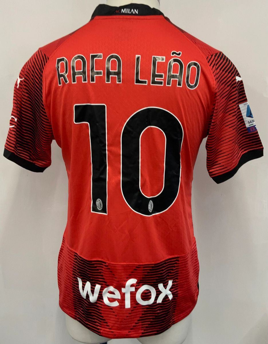 Flocage officiel - AC Milan, Leao, 2023/2024, extérieur – Le Bon Flocage