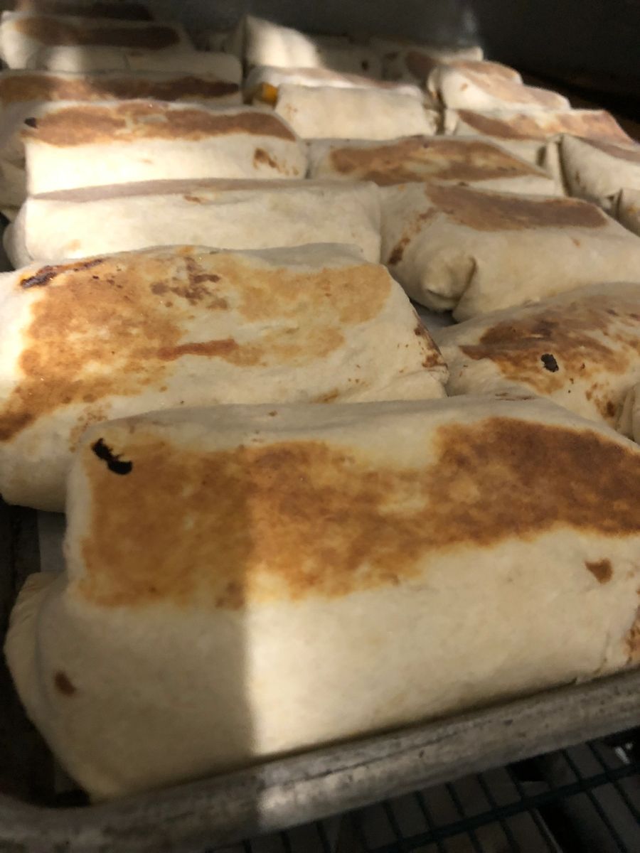 Jumbo Breakfast Burritos