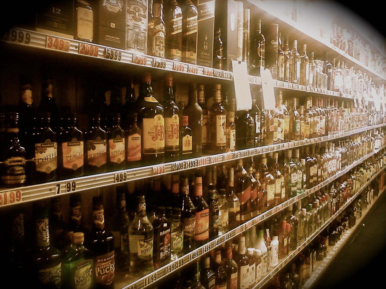 Liquor Store Bogie's Liquors Los Angeles, California