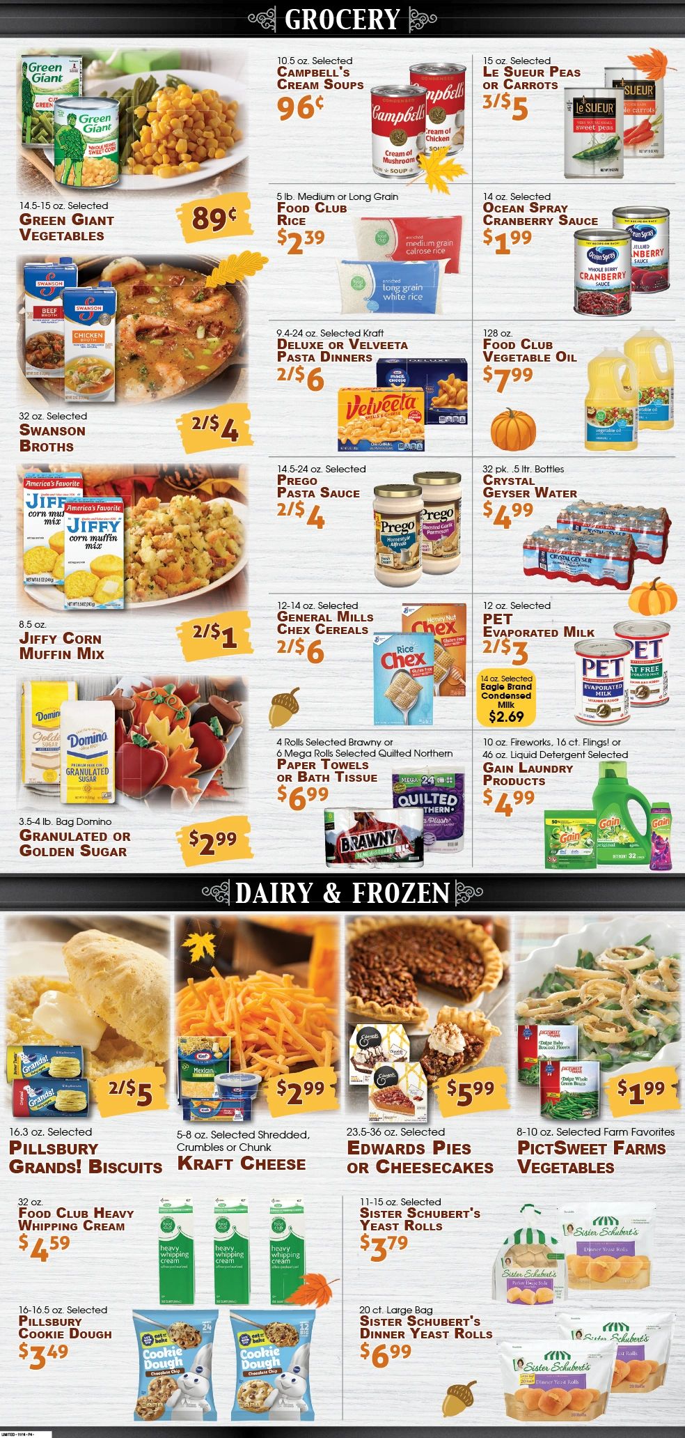 Village Market of Loreauville Advertisement, Sale Items