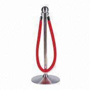 Red Velvet Rope Stanchions