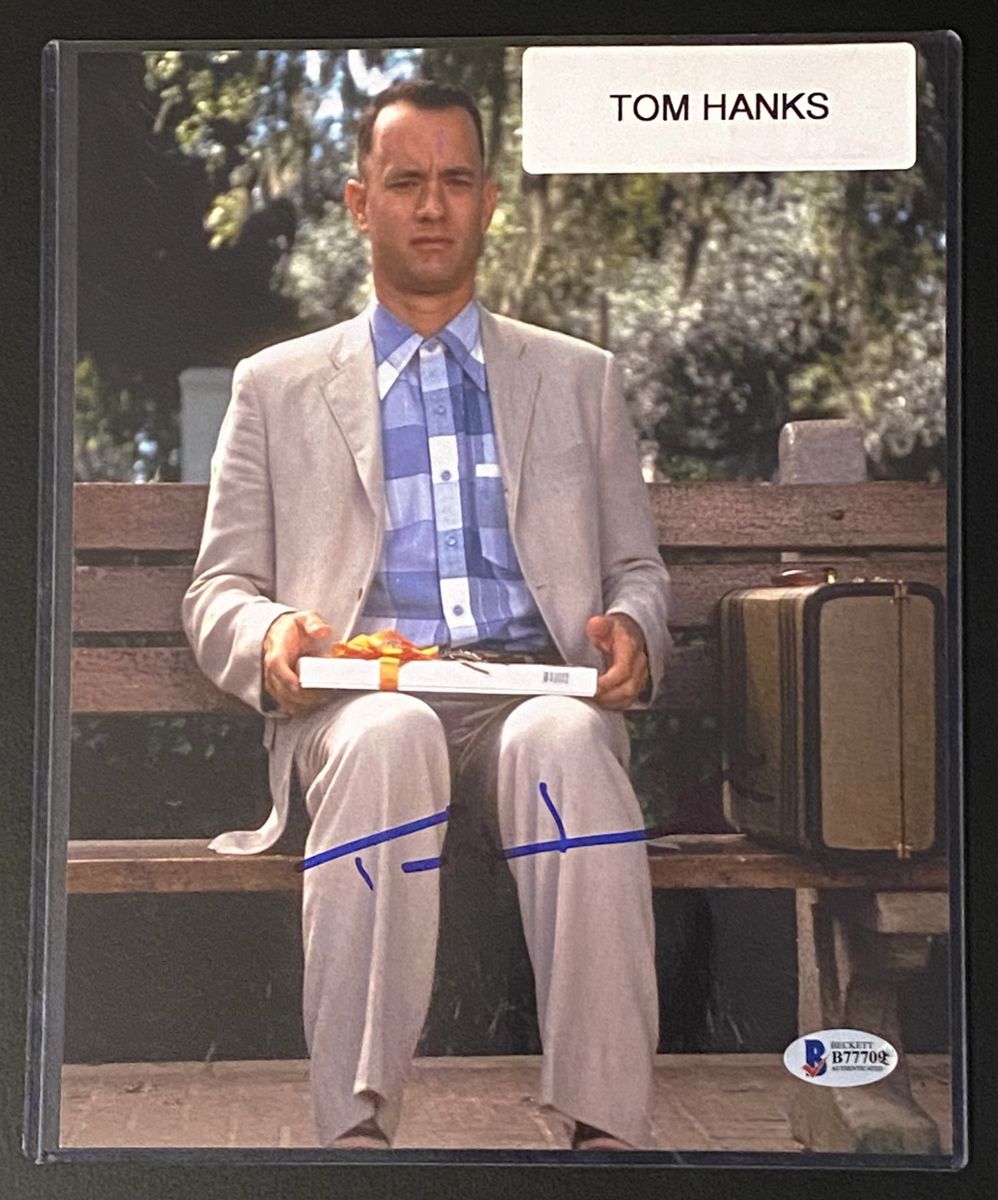 Forrest Gump UNSIGNED Framed Movie Jersey Tom Hanks Alabama