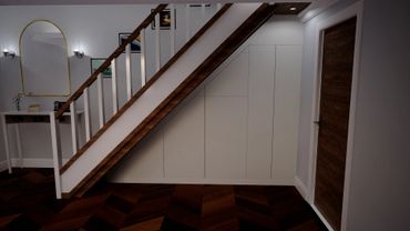 Understairs storage