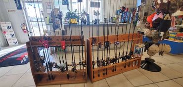 fishing poles reels 