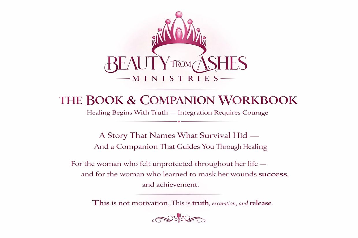Beauty From Ashes Ministries presents a healing workbook for women seeking truth and recovery.