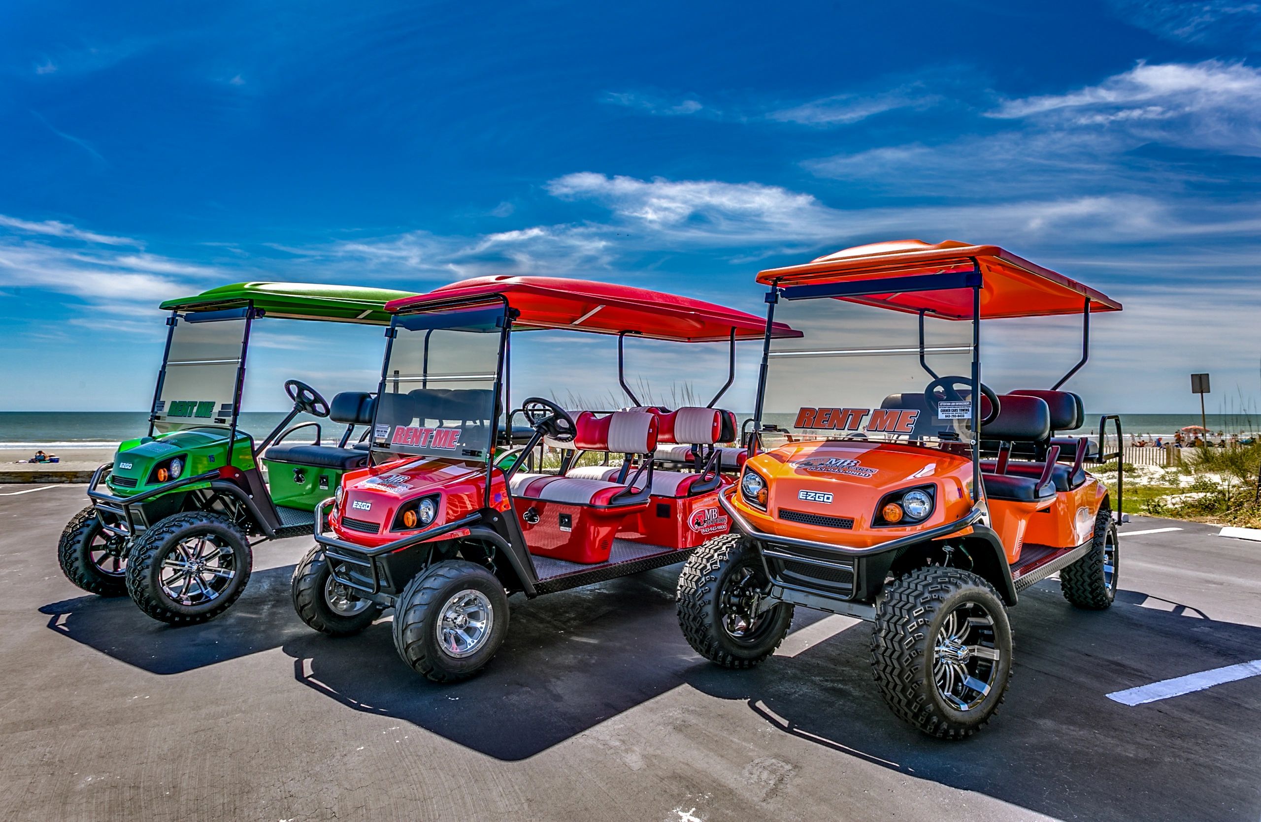 folly beach south carolina golf cart rentals