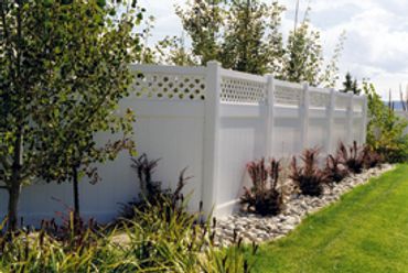A White Color Painted Fence