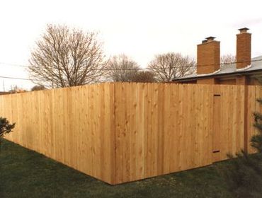 A Wooden Fence Foe A House