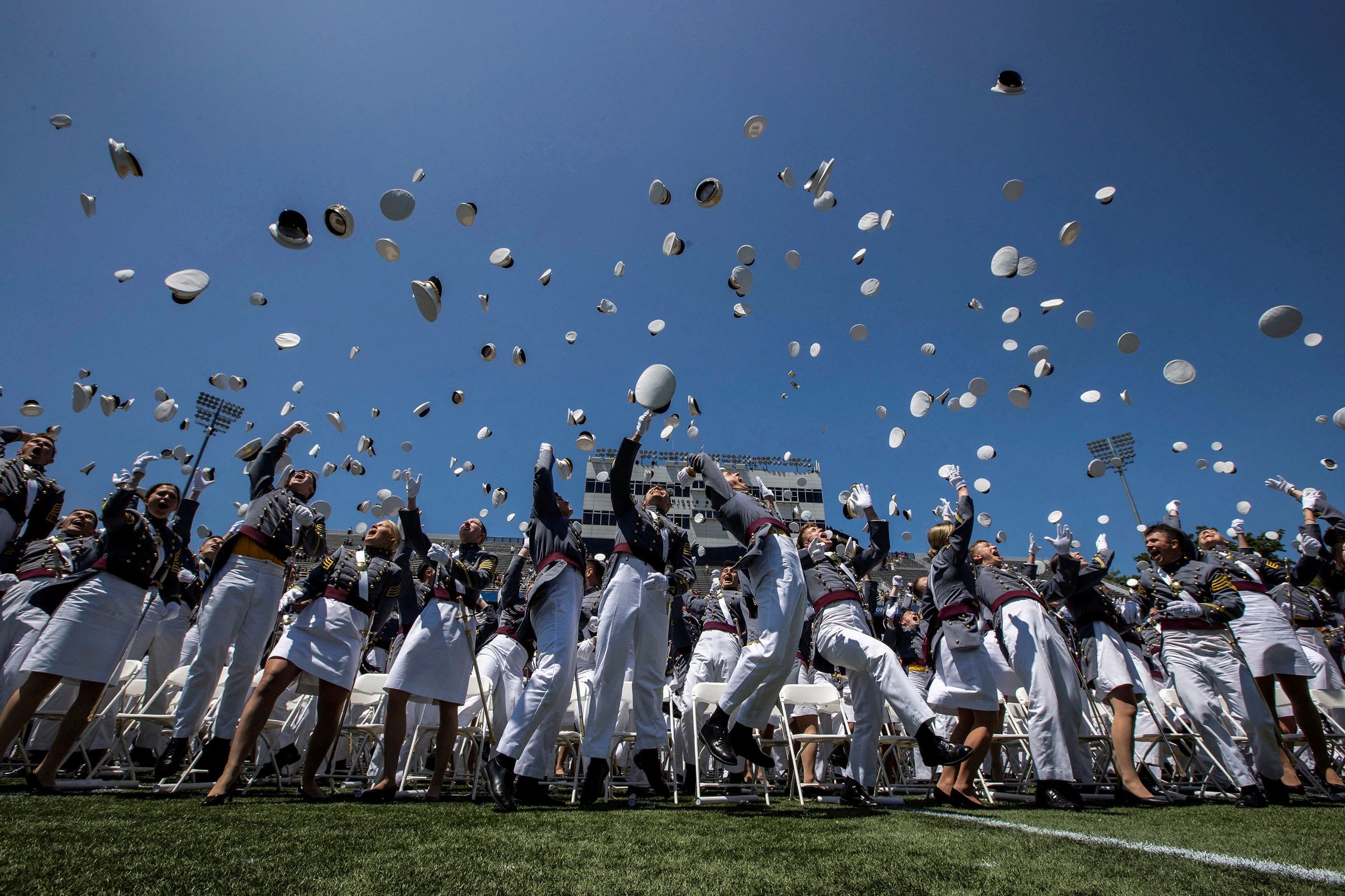 2023 graduation ceremony at (USMA) in West Point, New York, U.S, May 27, 2023. REUTERS/Eduardo Munoz