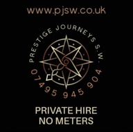 Prestige journeys S.W
Bristol Airport £65
Exeter airport £90

