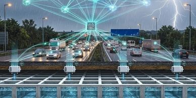 LoRaWAN® bietet eine energieeffiziente Datenübertragung mit hoher Reichweite.