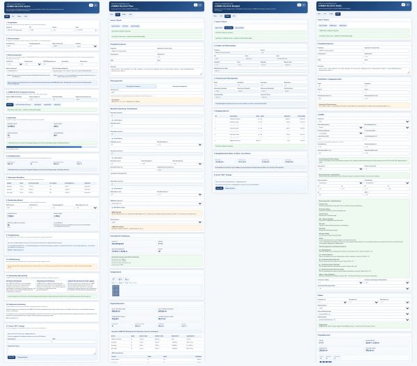 Engineering Tools berechnen den hydrologischen Rückhaltebedarf, Module, Layout, Budget und Statik.