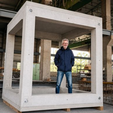 Friedrich-Wilhelm Bussieweke von CONTA ProNat im JUMBO BLOCK.