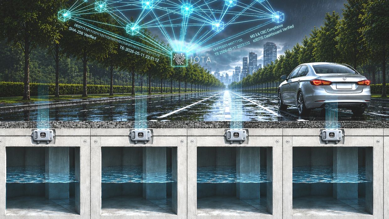 IOTA technology integrates data from underground sensors to a smart city network.