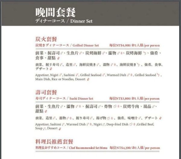 美福晴山菜單, 台北美福大飯店, 美福大飯店, 美福飯店, 晴山日本料理, 美福晴山日本料理, 美福日本料理, 美福請山, 炭火割烹, 壽司割烹, 美福鐵板燒