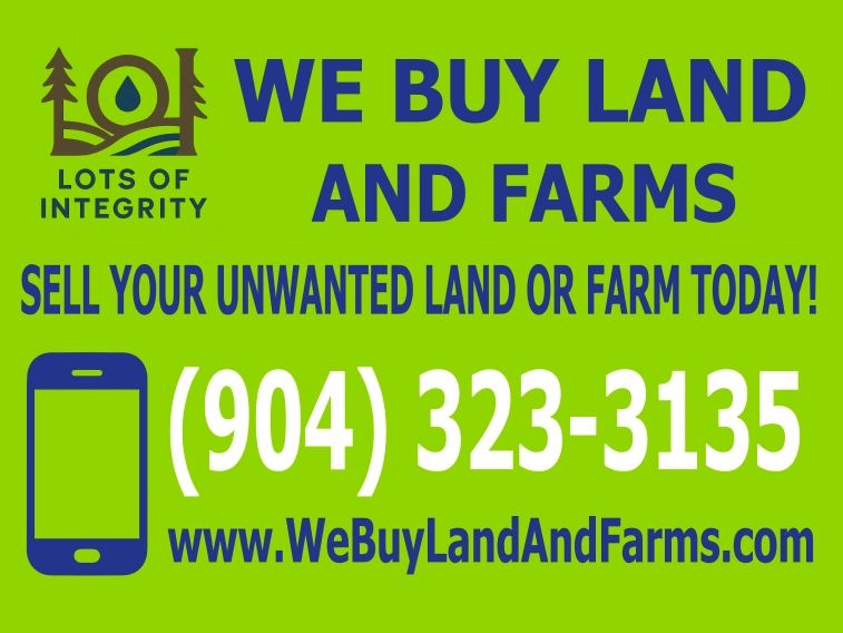 We Buy Land and Farms with Lots of Integrity