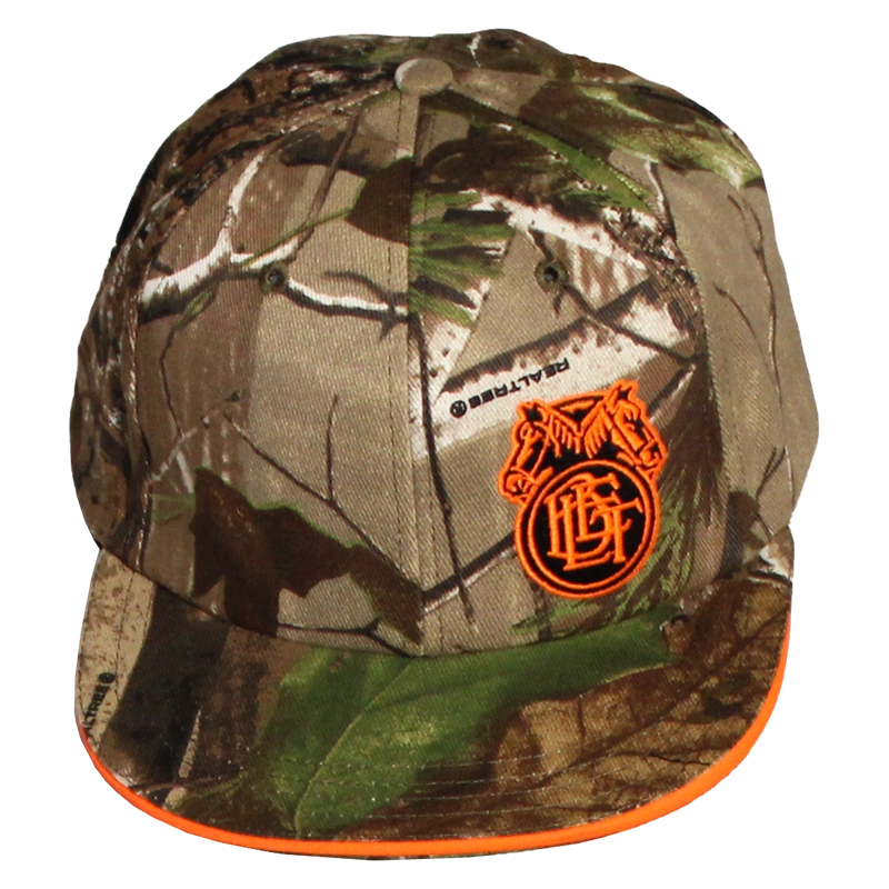 Orange Camo Hat