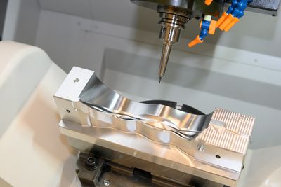 CNC Milling, Elite Motorsport, Bespoke, 5 axis, Engineering, Metal parts, Stainless steel