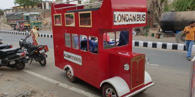 LONDON BUS RIDE ON RENT IN GURGAON, DELHI, NOIDA, FARIDABAD. THIS RIDE AVAILABLE ON RENT FOR EVENT.
