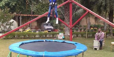 BUNGEE JUMPING & TRAMPOLINE ON RENT IN DELHI, GURGAON, NOIDA, FRIDABAD, GHAZIABAD. TRAMPOLINE RENTAL