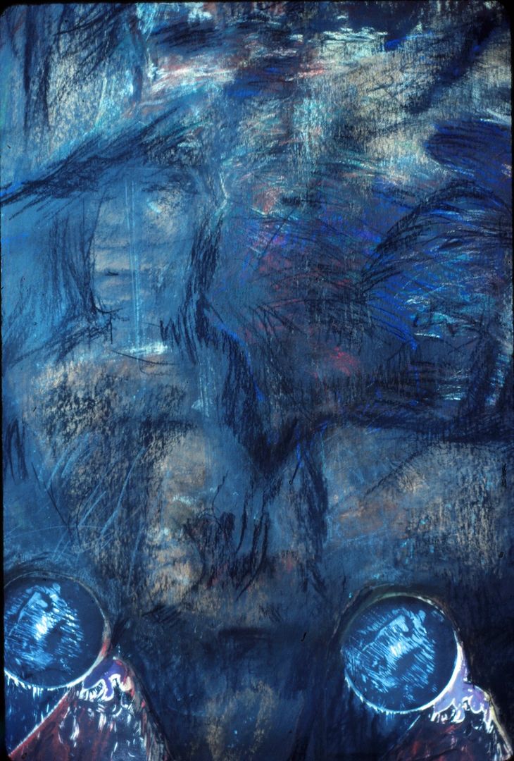 Looking for the Moon
Drawing, multi media
60 x 48 in,