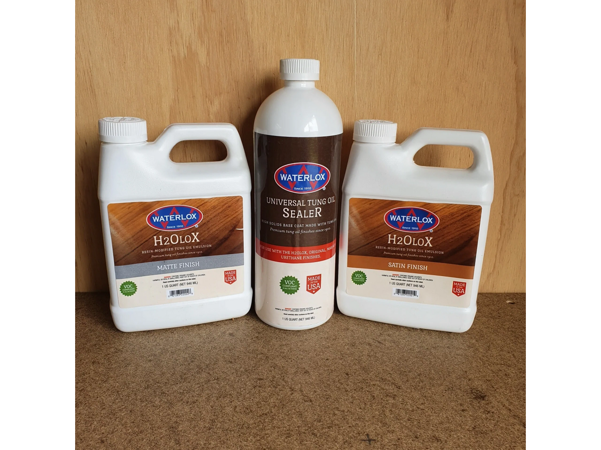 Waterlox Universal Tung Oil Sealer/ H20LOX MATT Combo
