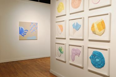 FLUID exhibition, Installation view at Habitat Contemporary, 2022