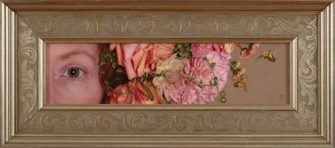 'Florescence', 10 x 40cm, oil on acm panel, 2026
Available with Grainger Gallery