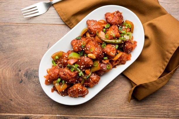 manchurian chicken chilli