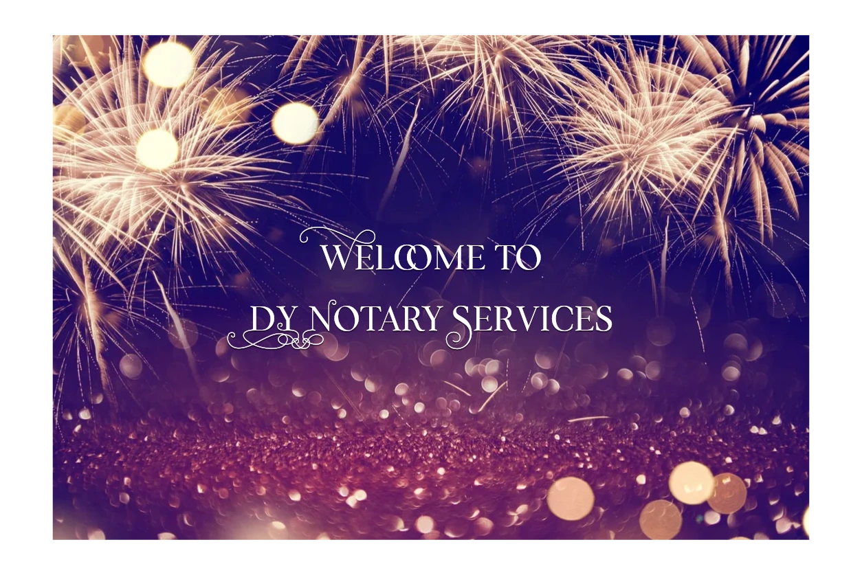 Mobile Notary Services DY Notary