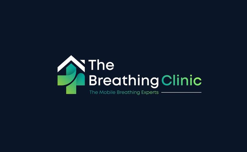 Logo of The Breathing Clinic, mobile breathing experts.