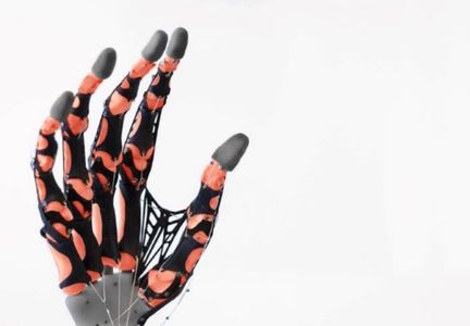 Best-in-class biomimetic robotic hand based on human physiology.  Bones, ligaments, fixation points,