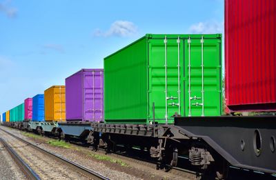 Multimodal Rail Freight Containers