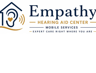 Logo of Empathy Hearing Aid Center with mobile services.
